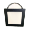 Downlight_A-series_Square_170mm_12Watt_D_L_Black_with_Safety_Mark_Driver