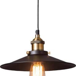 Pendant_Light_5301_Black_260m-with_Edison_Bulb_E27_ST64-4Watt-Warm_White