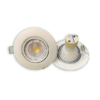 RD96A_White_Casing_GU10_6W_Bulb_GU10_Holder_80mm