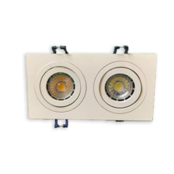 Spotlight_Twin_SQ95Bx175_GU10_6W_Bulb_GU10_Holder