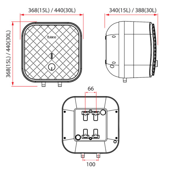 Rubine_Storage_Heater_MT30B_30Litres_Matrix_Series_Titanium_Ename