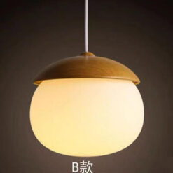 Pendant_Light-5377B_Wood_Single_with_E27_Holder_B1