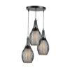 Pendant_Light_5376L-Black_With_E27_Holder_B3_E27_A60_12Watt_Bulb