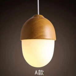 Pendant_Light_5377A-Wood_Single_with_E27_Holder_B1