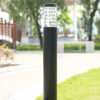 Round_Bollard_Light_606A_E27_90_900MM_Black_Casing_E27-T100_9W_Bulb_W-W-1